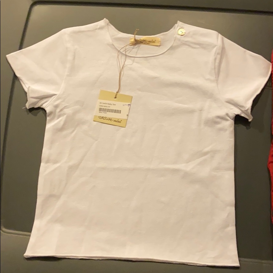 Olive Mini Solid Tee